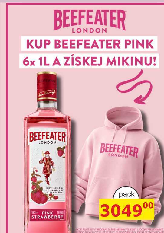 Beefeater Pink 6x1L 37,5%