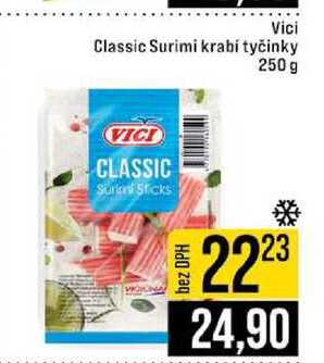 Vici Classic Surimi krabí tyčinky 250 g 