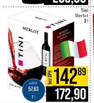 Tini Merlot 3l