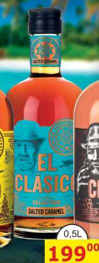 El Clasico Salted Caramel 0,5l 30%