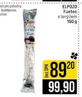 ELPOZO Fuetec s lanýžem 150 g