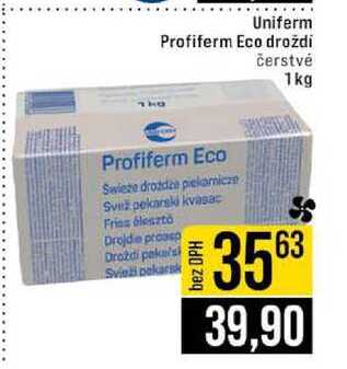 Uniferm Profiferm Eco droždí čerstvé 1kg 