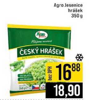 Agro Jesenice hrášek 350 g 