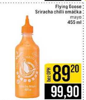 Flying Goose Sriracha chilli omáčka mayo 455 ml