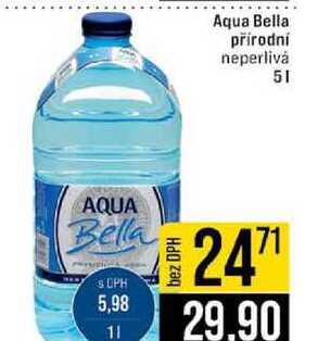 Aqua Bella přírodní neperlivá 5l