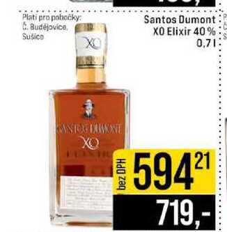 Santos Dumont XO Elixir 40% 0,7l