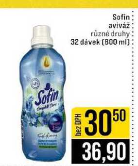 Sofin aviváž různé druhy 32 dávek 800 ml