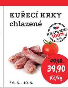 KUŘECÍ KRKY chlazené 1kg 