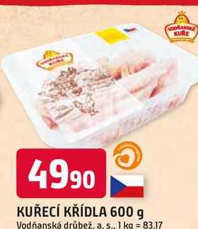 KUŘECÍ KŘÍDLA 600 g 