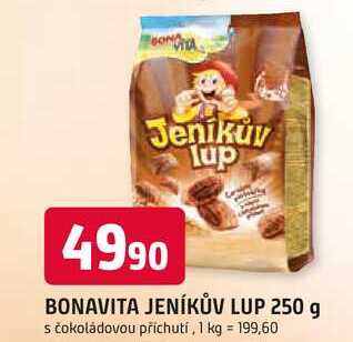 Bona Vita Jeníkův lup s čokoládovou příchutí 250g