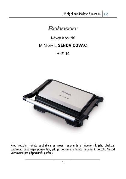 Kontaktní minigril R-2114, 1 KS