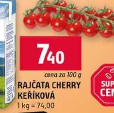 RAJČATA CHERRY KEŘÍKOVÁ 100g