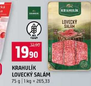 KRAHULIK LOVECKÝ SALÁM 75 g