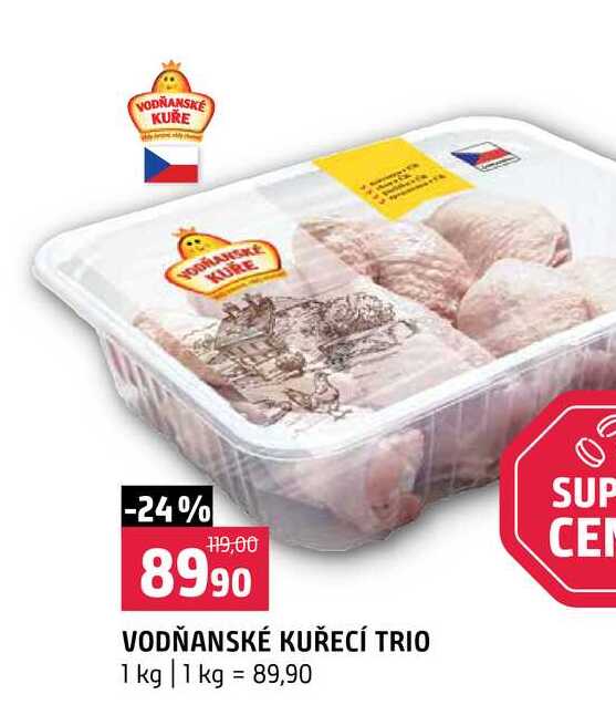 VODŇANSKÉ KUŘECÍ TRIO 1 kg