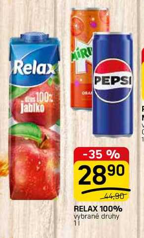 RELAX 100% vybrané druhy 1l