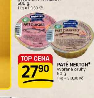 PATÉ NEKTON* 90g