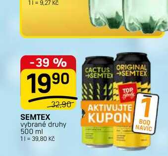 SEMTEX vybrané druhy 500 ml 