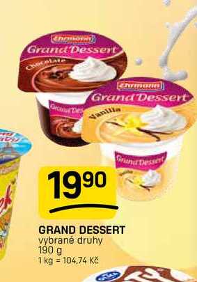 GRAND DESSERT vybrané druhy 190 g