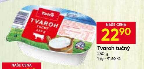 TATRA Tvaroh tučný 250 g 