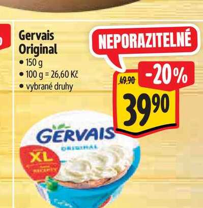 Gervais Original  150 g 