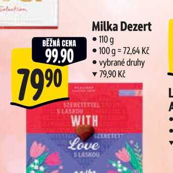   Milka Dezert  110 g 