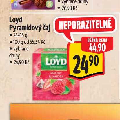 Loyd Pyramidový čaj  24-45 g