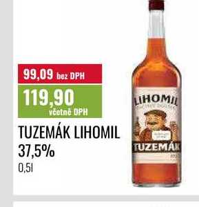 TUZEMÁK LIHOMIL 37,5% 0,5l