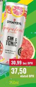DYNYBYL GIN & TONIC 250ml