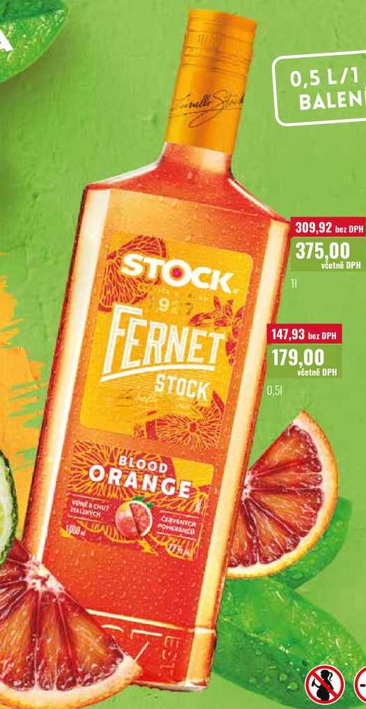 FERNET STOCK ORANGE, 1l