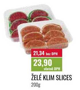 ŽELÉ KLIM SLICES 200g 