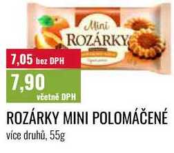 ROZÁRKY MINI POLOMÁČENÉ 55g 