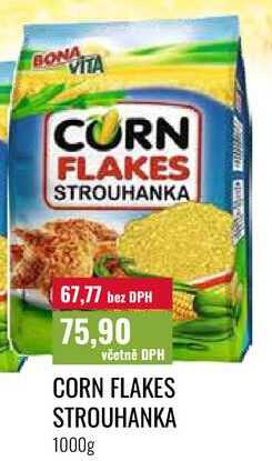 CORN FLAKES STROUHANKA 1000g 