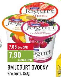 BM JOGURT OVOCNÝ 150g 