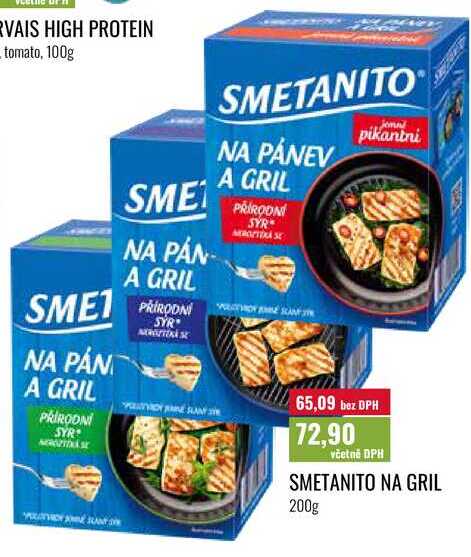 SMETANITO NA GRIL 200g 