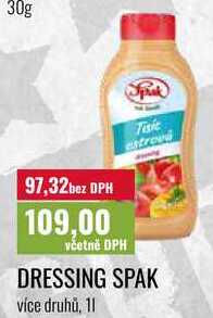 DRESSING SPAK 1l