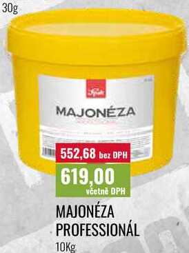 MAJONÉZA PROFESSIONAL 10Kg 