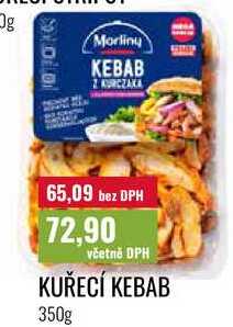 KUŘECÍ KEBAB 350g 