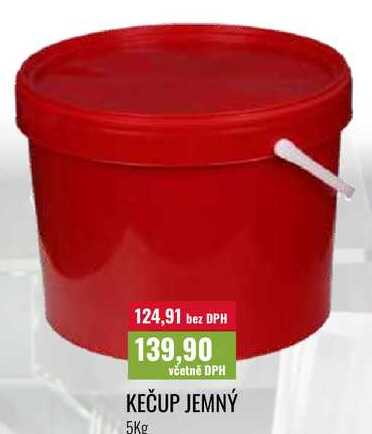 KEČUP JEMNÝ 5Kg 