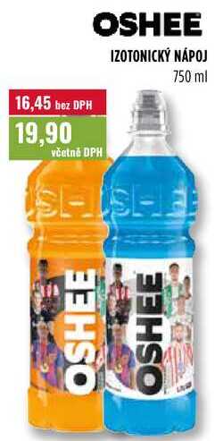 OSHEE IZOTONICKÝ NÁPOJ 750ml