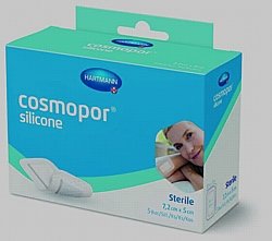 HARTMANN COSMOPOR SILIKONOVÉ NÁPLASTI NA RÁNY 7,2 × 5 cm