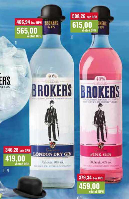 BROKER'S 0,7l, 1l