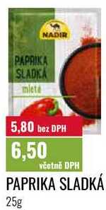 PAPRIKA SLADKÁ 25g 