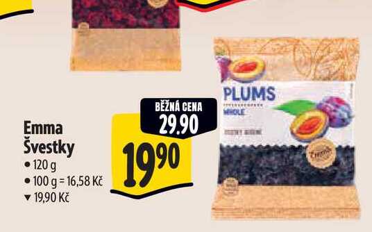 Emma Švestky 120 g 