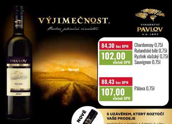 VINAŘSTVÍ PAVLOV 0,75l