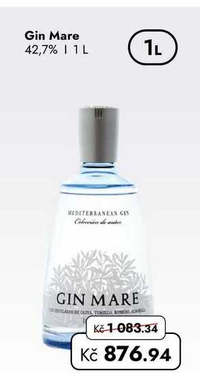 Gin Mare 42,7% 1 L