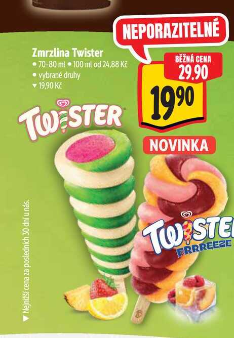  Zmrzlina Twister 70-80 ml  