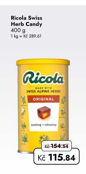 Ricola Swiss Herb Candy 400 g 