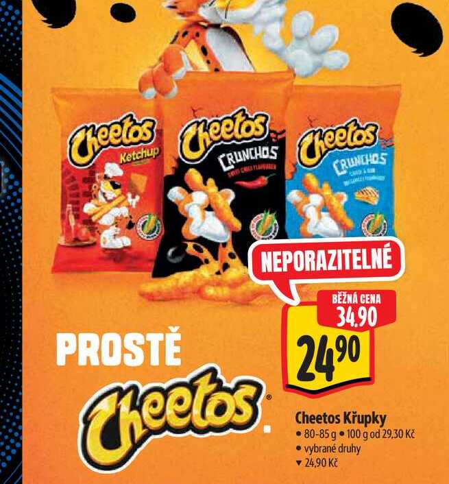  Cheetos Křupky 80-85 g  