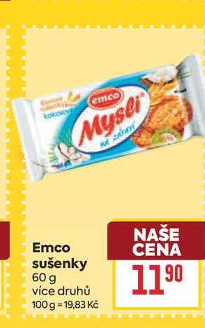 Emco sušenky 60 g