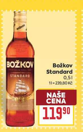 Božkov Standard 0,5l
